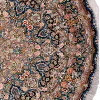 قالی دایره/چله ابریشم|فرش|تهران, جردن|دیوار