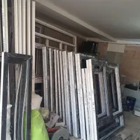 درب پنجره upvc توری پلیسه شیشه دوجداره اهنگری|مصالح و تجهیزات ساختمان|صباشهر, |دیوار