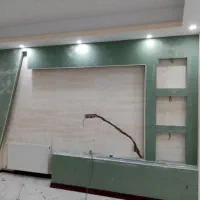 اجرای سقف کاذب کناف و دکور تلویزیون|خدمات پیشه و مهارت|علی‌آباد کتول, |دیوار
