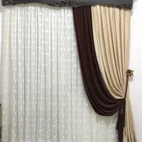 پرده پذیرایی به همراه متعلقات|پرده، رانر، رومیزی|رشت, آزادگان|دیوار