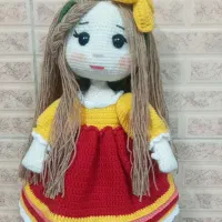 عروسک دست بافت|اسباب‌بازی بچه|قرچک, شهرک طلائیه|دیوار