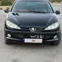 پژو 206 تیپ 2 مشکی اسپرت