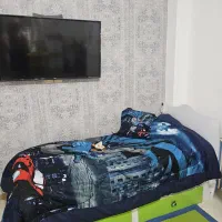 سرویس خواب کودک و نوجوان و میز و صندلی و فرش و تشک|تخت و سرویس خواب|جم, |دیوار