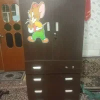 کمد دراور چهار کشوه با بالا درب داره
