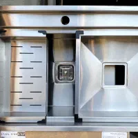 سینک استیل باکسی دست ساز