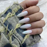 کاشت ناخن فقط هزینه متریال