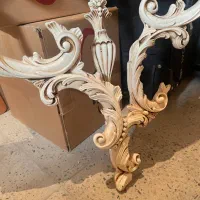 فروش یک آینه دیواری و کنسول و یک عدد آبنما|بوفه، ویترین، کنسول|تهران, نظامی گنجوی (توانیر)|دیوار