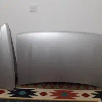 گلگیر جلو سمت راننده وکاپوت نقره ای درحد نو