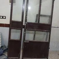 تعدادی درب اهنی و کانال کولر|مصالح و تجهیزات ساختمان|مشهد, رباط طرق|دیوار