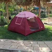 چادر مسافرتی میله ای ۱۰ نفره ضد آب