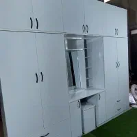 کمد لباس همراه بامیز آرایش  ملامینه ام دی اف