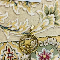 گوشواره ۶ گرم پلاک آلبرنادو ۴ گرم نو نو