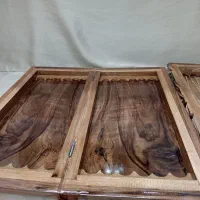 تخته نرد چوب گردو و ریشه گردو