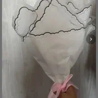 دسته گل روبانی صورتی ترند|گل مصنوعی|تهران, شهید رجایی|دیوار