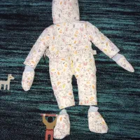 کاپشن سرهمی دستکش و پاپوش دار bayby boo|کفش و لباس بچه|کرمان, |دیوار