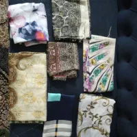 ۷عدد روسری پنج تا قواره دار دو تا کوچک