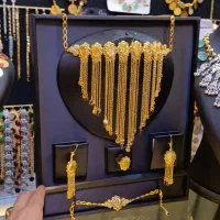 ست کامل بدلیجات رنگ ثابت جنس اصل