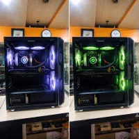 کیس گیمینگ نسل 13 با گرافیک 8 گیگ فول RGB