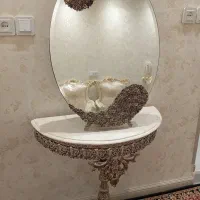 آینه کنسول آب نقره