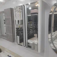 روشویی کابینتی، آیینه، آینه باکس، LED،داروخانه ای|مصالح و تجهیزات ساختمان|ساوه, |دیوار