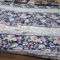 تخت دونفره  ام دی اف به همراه تشک رویا ودوتاپاتختی|تخت و سرویس خواب|اسلام‌شهر, شهرک واوان|دیوار