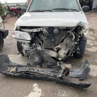 پراید ۱۳۱ مدل ۹۰ تصادفی موتور تازه تعمیر