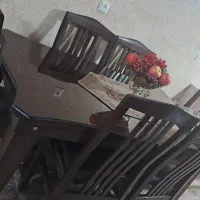 میز غذا خوری چوبی