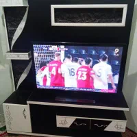 میز تلویزیون چراغ دار ام دی آف