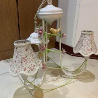 لوستر سه شاخه|لوستر و چراغ آویز|تهران, هروی|دیوار