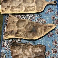 سینی مزه یا اردو خوری چوب گردو