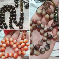 دستبند و تسبیح دستساز از هسته خرمای کوهی (داز)