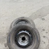 دو حلقه لاستیک و رینگ یخ شکن برندRoadstone