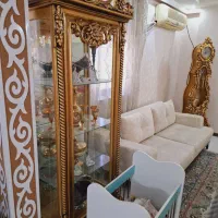 گنجه و ساعت ورق طلا