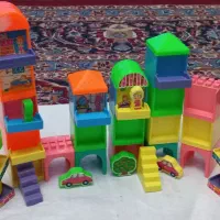 تعدادی لگو(آجر بازی کودک) نو وسالم|اسباببازی بچه|گرگان, |دیوار