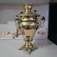 سماور زغالی قدیمی|کلکسیون اشیاء عتیقه|مراغه, |دیوار