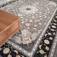 فرش ۹ متری ۱۲۰۰ شانه طوسی