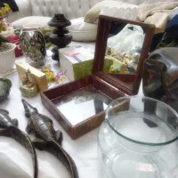 دکوری و خورده ریزای شیک منزل|پرده، رانر، رومیزی|تهران, زرکش|دیوار