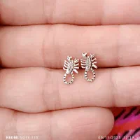 گل گوش نقره 925|جواهرات|شیراز, شهرک گلستان|دیوار