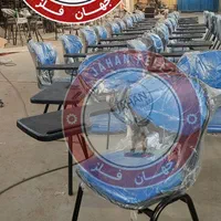 صندلی دانشجویی صدفی/محصلی دسته دار/دانش آموزی(آبی)|صندلی و نیمکت|بهارستان, |دیوار