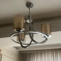 فروش دو عدد لوستر اتاق خواب ۳ شاخه