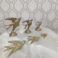 پروانه دیوار کوب سه تایی برنز|مجسمه، تندیس، ماکت|قدس, شهر‌قدس|دیوار