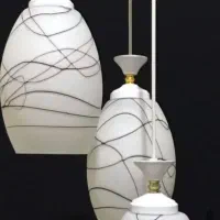 لوستر سه شعله مناسب پذیرایی آسپزخانه و اتاق خواب