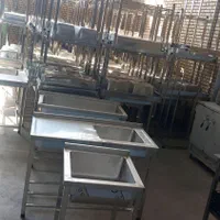 فولادی سینک ۶۷ / کانتر حلیم ظرفشویی WR گرم قفسه|کافی‌شاپ و رستوران|اهواز, کیانشهر|دیوار