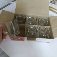 لیوان لبه طلایی