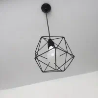 چراغ آویز تک شعله فلزی