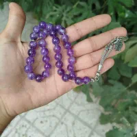 تسبیح یاقوت امیتیست فیروزه دلرباحدید برنجی چشم ببر|جواهرات|مشهد, آیت الله کاشانی|دیوار