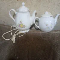 قوری برقی بسیار قدیمی و سالمه سالم|قوری، کتری، قهوهساز دستی|رشت, جماران|دیوار