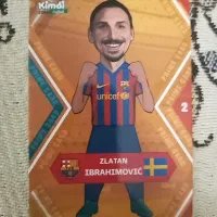 فوری یک عدد کارت پرایم زلاتان ۲ - تیم بارسلونا