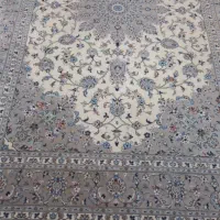 جفت ۶ متری دستبافت کاشان گل ابریشم