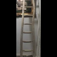 نردبان یک طرفه چوبی ،سالم ، سبک و محکم